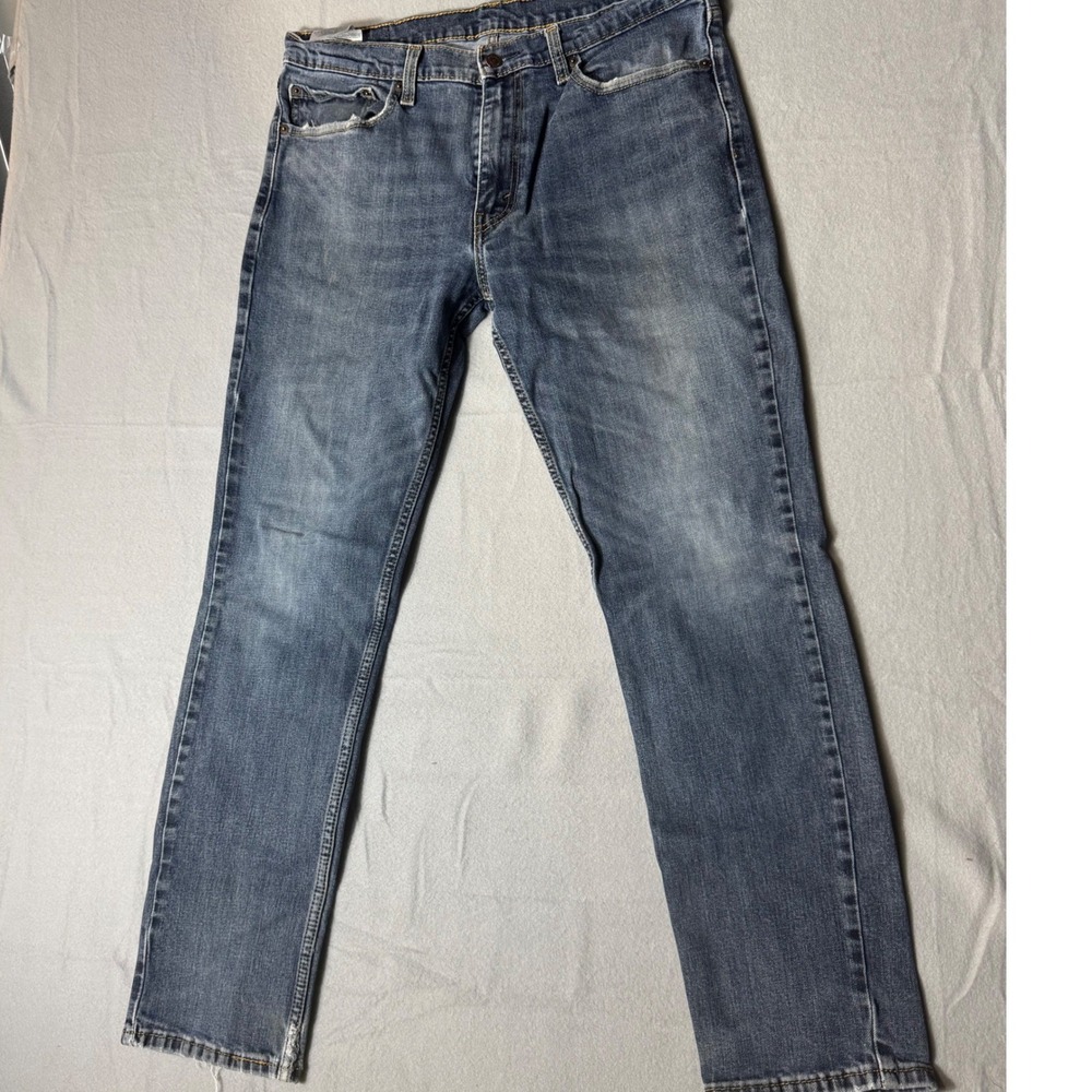 Levis 511 Slim Fit Jeans Mens‎ 36x32 Medium Wash Blue Denim 5098 Stretch Pants